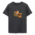 Teenager T-Shirt "Kleiner Panda" - Dunkelgrau