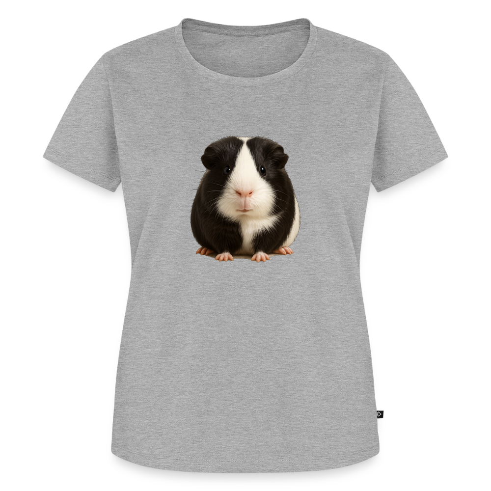 Premium T-Shirt "Meerschweinchen IV - Grau meliert