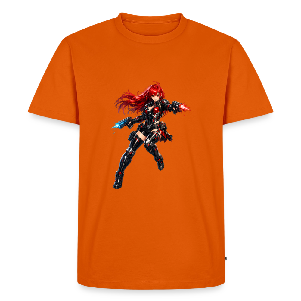 Premium T-Shirt "Future Woman I" - Orange 