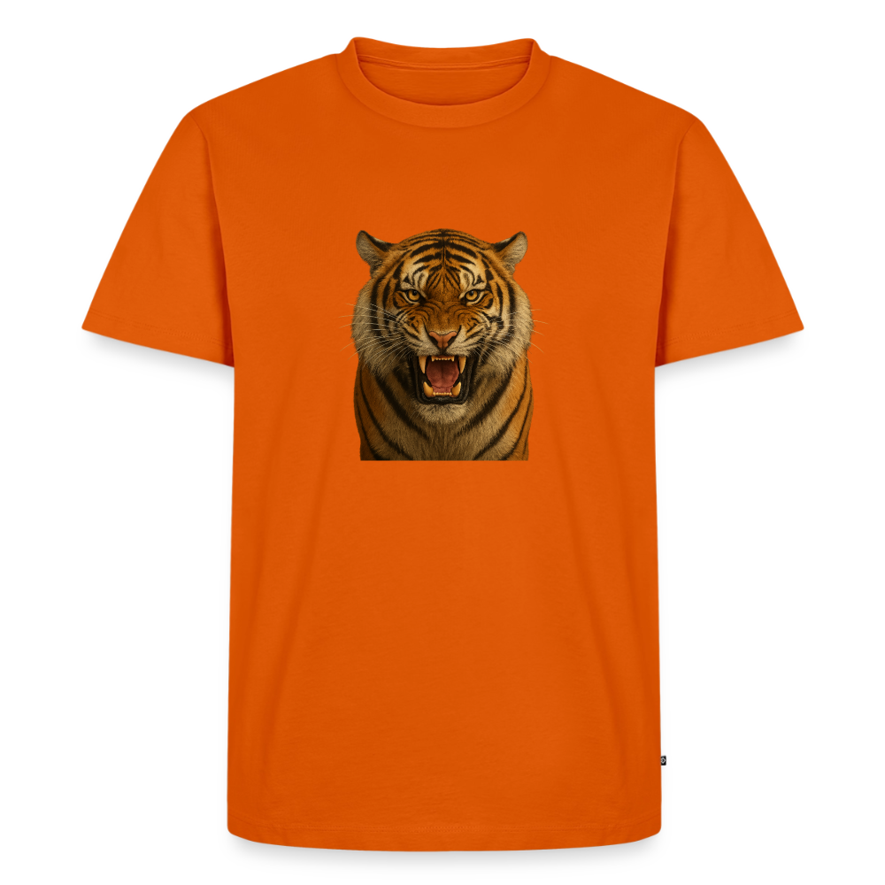 Premium T-Shirt "Tiger" - Orange 