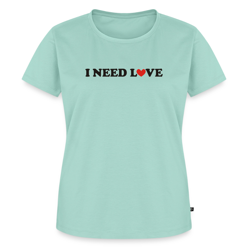 Premium T-Shirt "Need Love" - Mint 