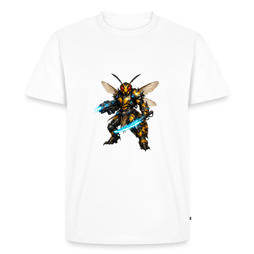 Premium T-Shirt "Bee" - Weiß