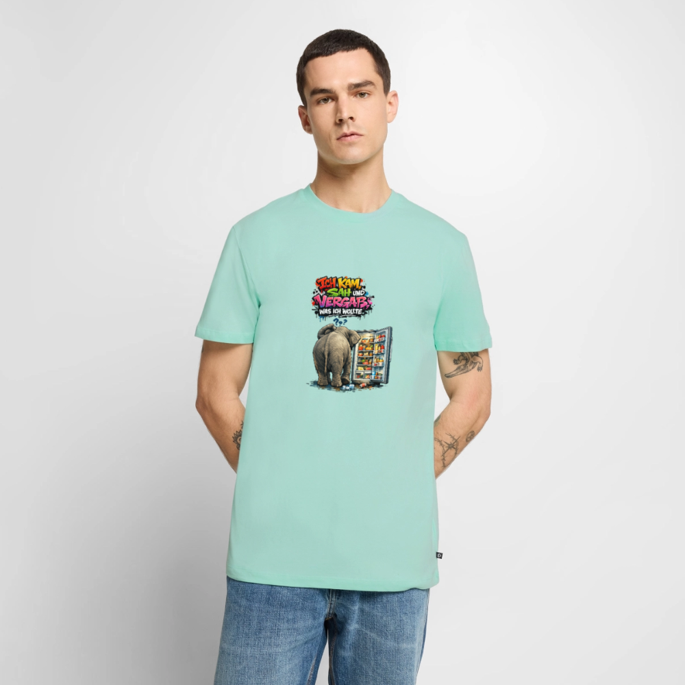 Premium T-Shirt "Ich kam,sah..." - Mint 