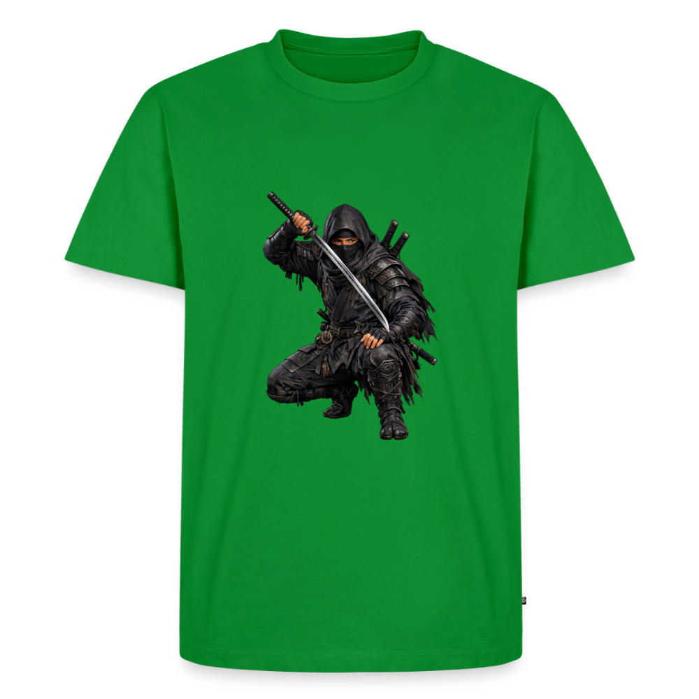 Premium T-Shirt "Ninja III" - Grün