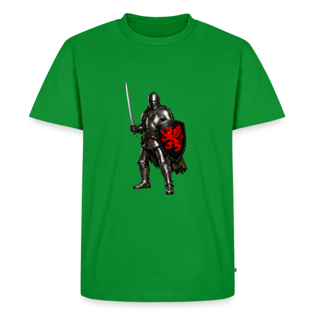 Premium T-Shirt "Ritter roter Greif" - Grün