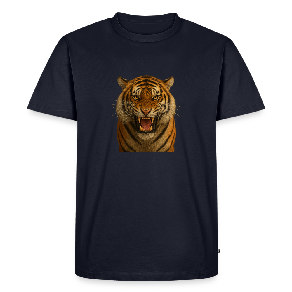 Premium T-Shirt "Tiger" - Navy