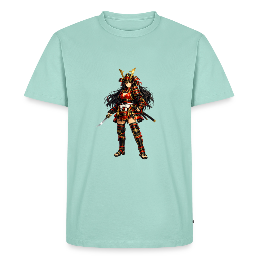 Premium T-Shirt "Samuraj Girl" - Mint 