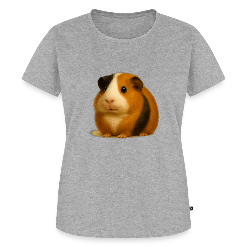 Premium T-Shirt "Meerschweinchen I" - Grau meliert