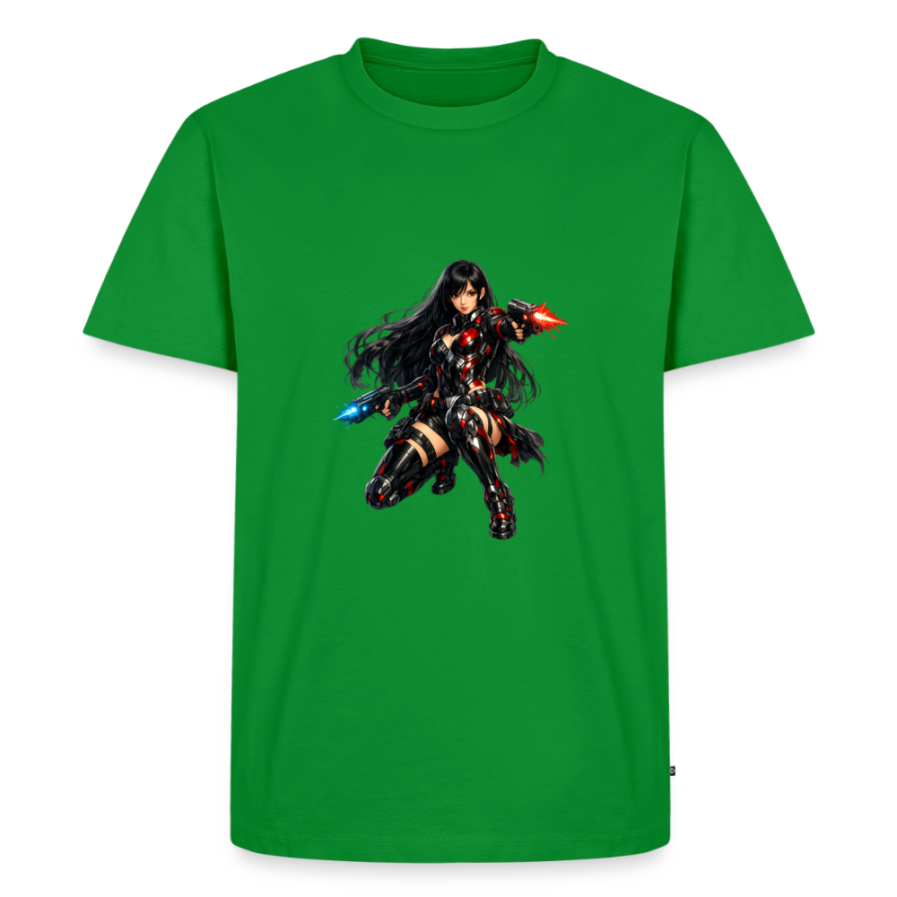 Premium T-Shirt "Future Woman" - Grün