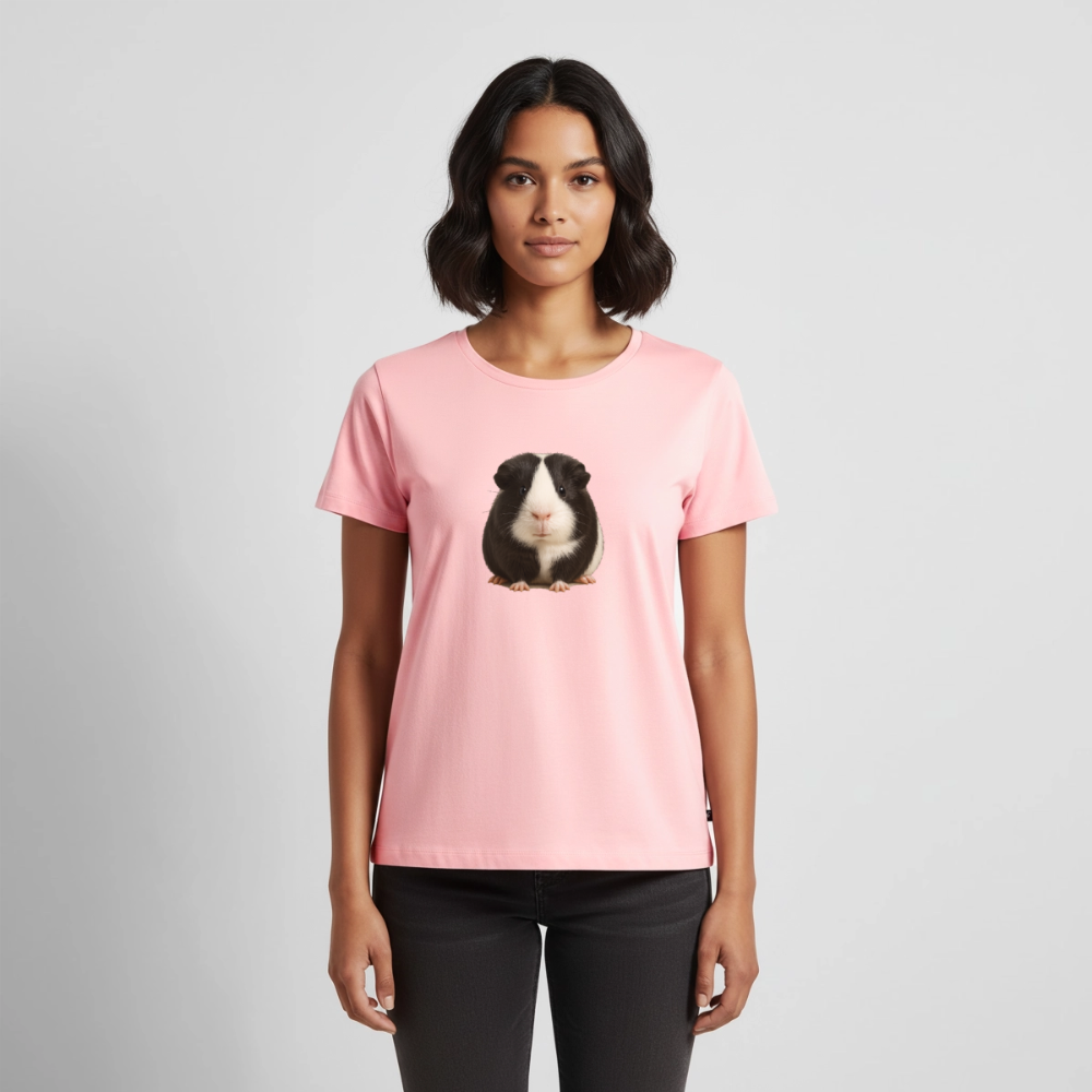 Premium T-Shirt "Meerschweinchen IV - Rosa