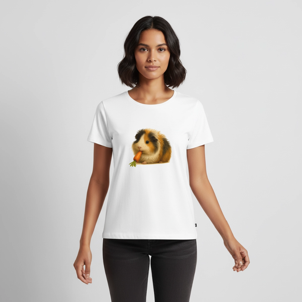 Premium T-Shirt "Meerscheinchen II" - Weiß