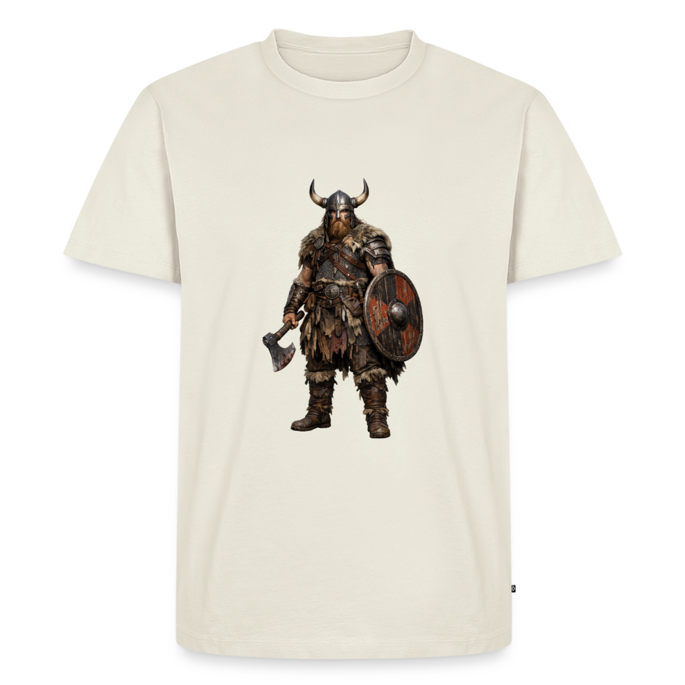 Premium T-Shirt "Wikinger II" - Naturweiß