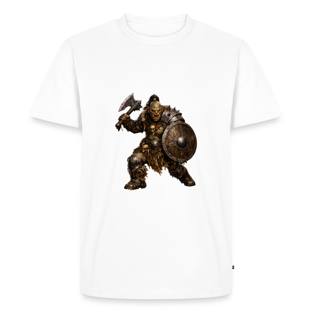 Premium T-Shirt "Orc III" - Weiß