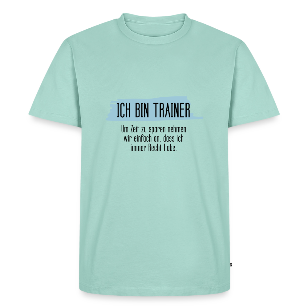 Premium T-Shirt "Trainer" - Mint 
