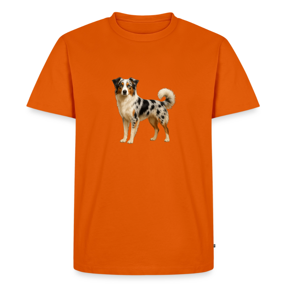 Premium T-Shirt "Australian Shepard" - Orange 