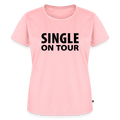 Premium T-Shirt "Single on Tour" - Rosa