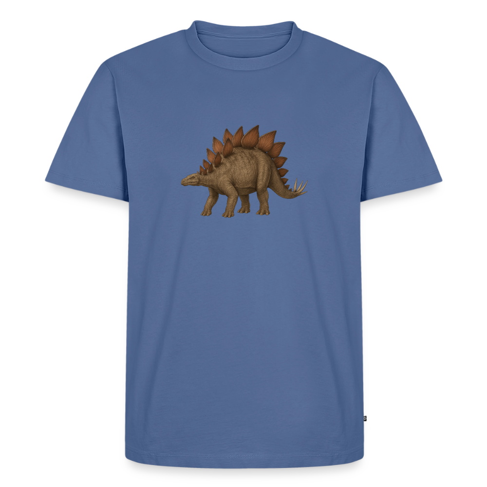 Premium T-Shirt "Stego" - Taubenblau