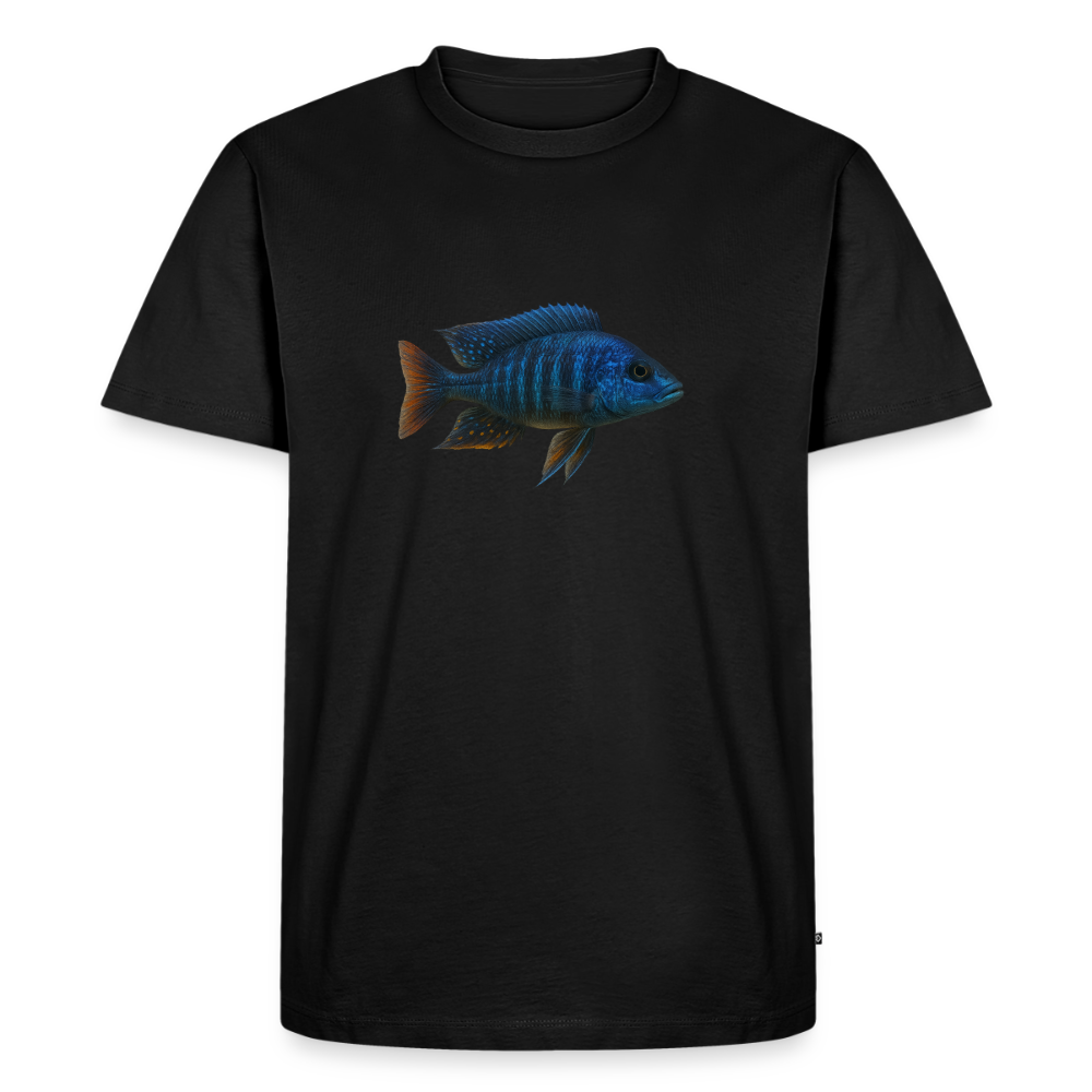 Premium T-Shirt "Cichlide" - Schwarz