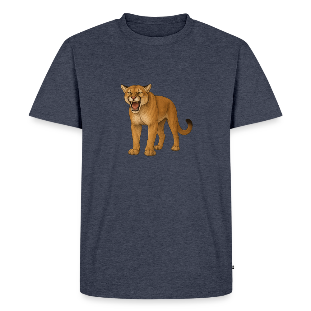 Premium T-Shirt "Puma" - Jeansblau 