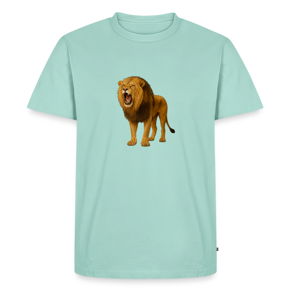 Premium T-Shirt "Löwe" - Mint 