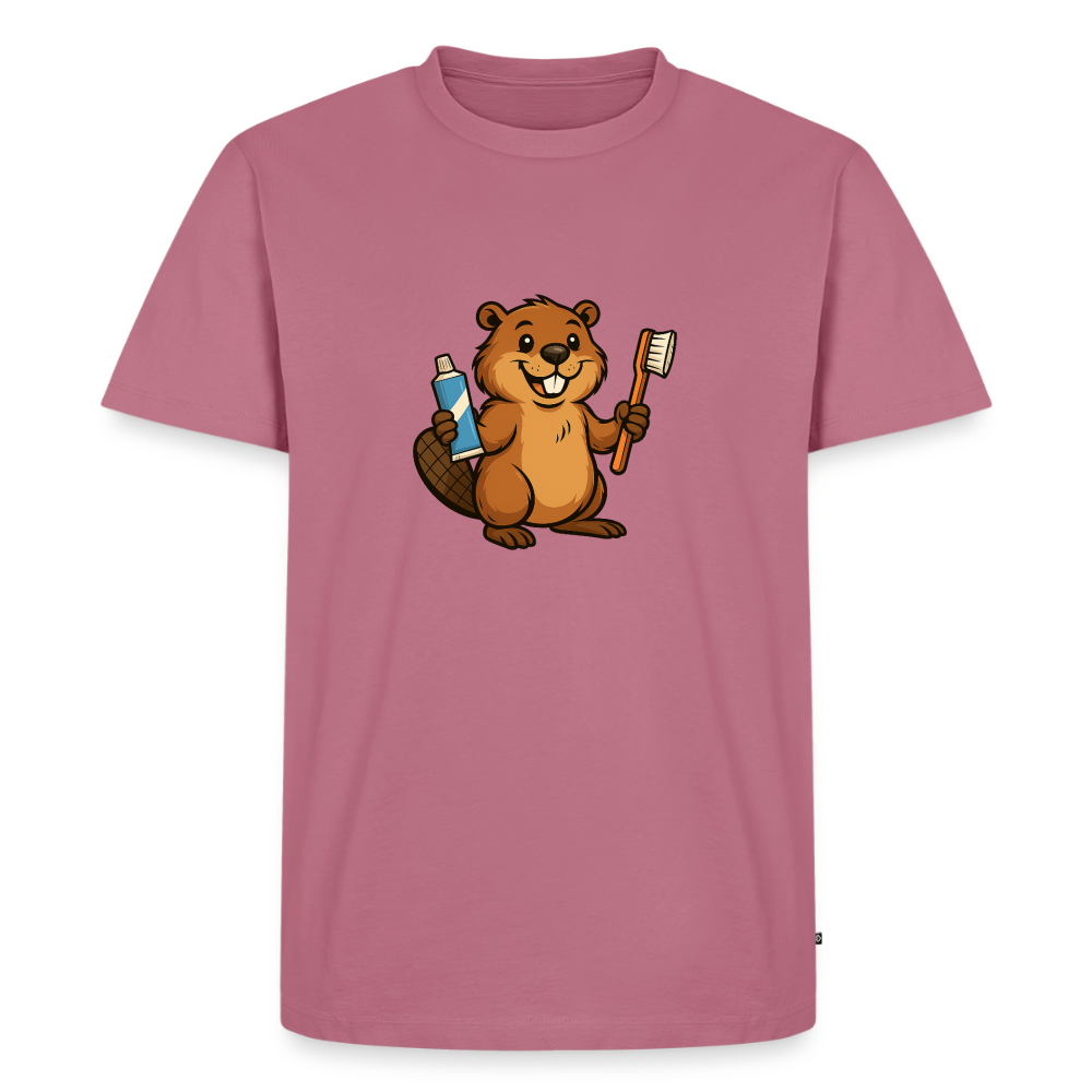 Premium T-Shirt "BiberPasta" - Mauve