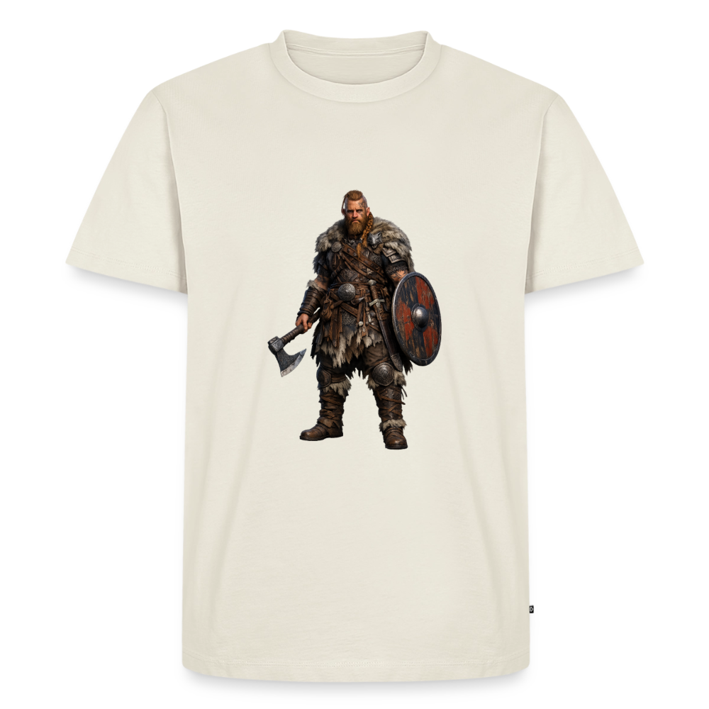 Premium T-Shirt "Wikinger I" - Naturweiß