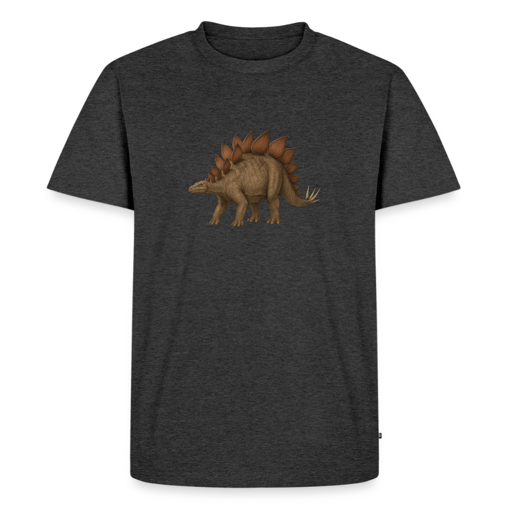 Premium T-Shirt "Stego" - Anthrazit meliert
