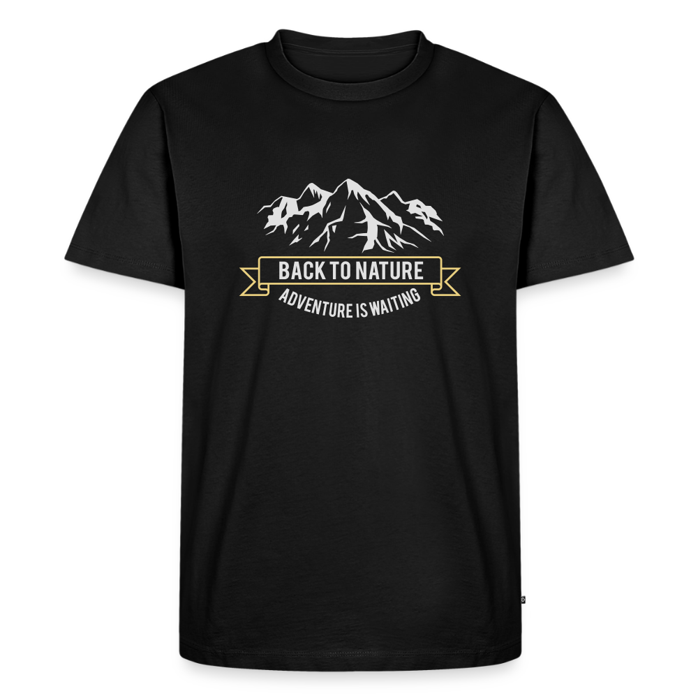 Männer Premium T-Shirt - Schwarz