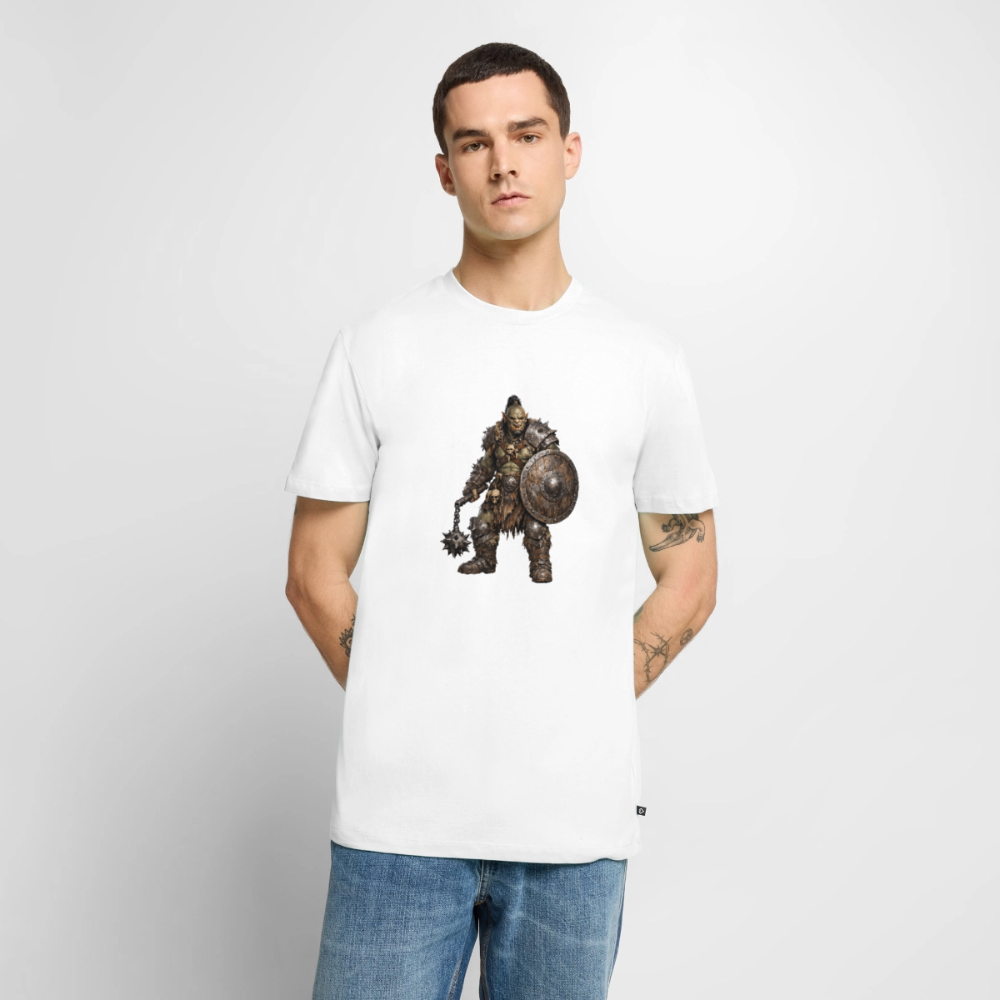 Premium T-Shirt "Orc II" - Weiß