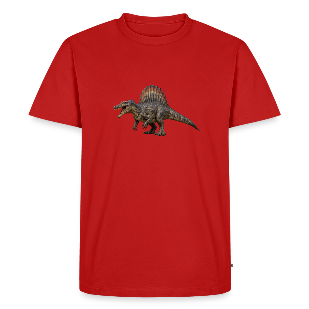 Premium T-Shirt "Spinosaurus" - Rot
