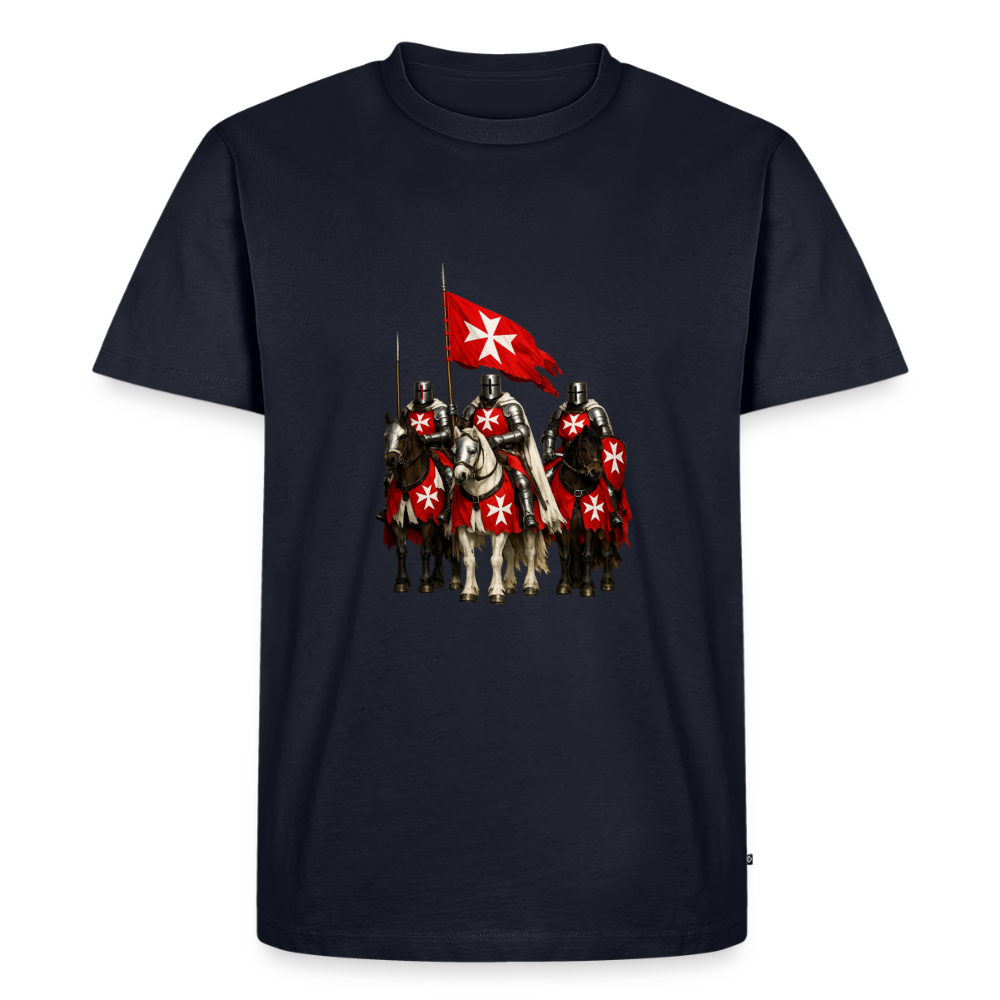Premium T-Shirt "Malteser Ritter" - Navy