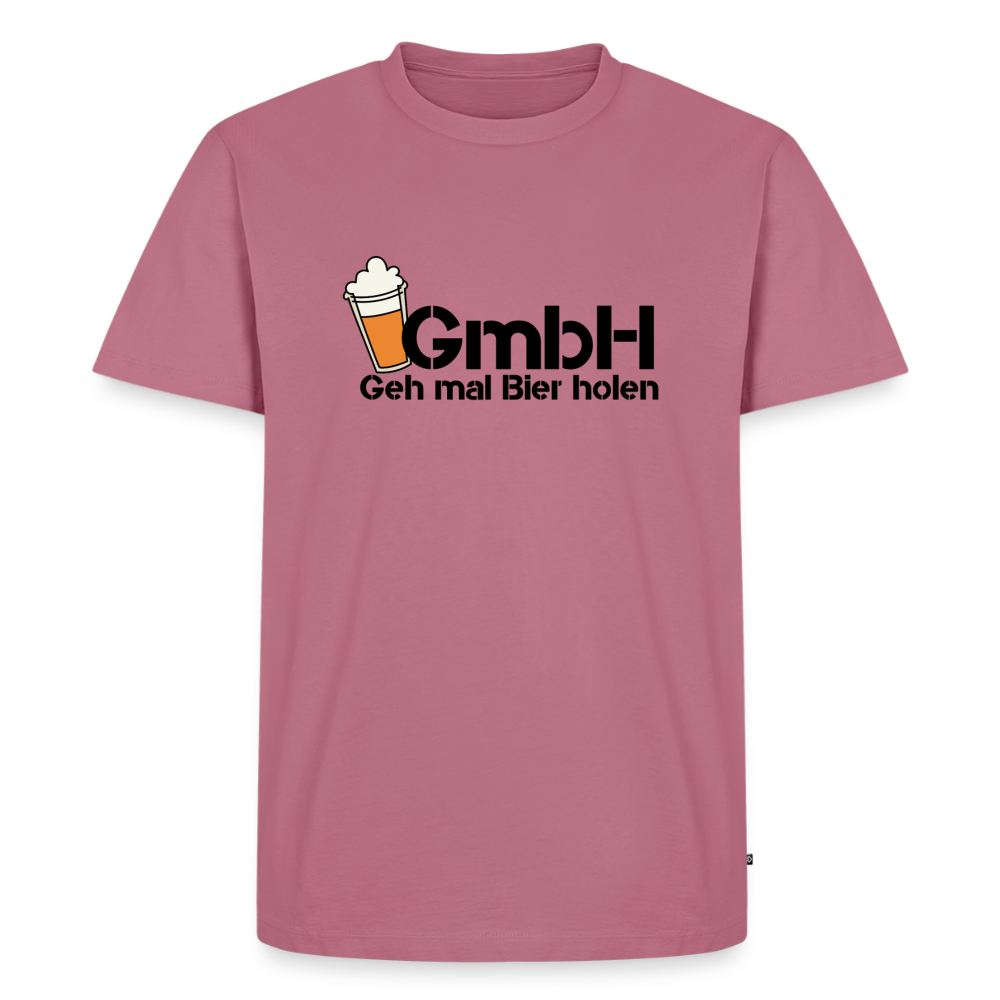 Premium T-Shirt "GmbH" - Mauve