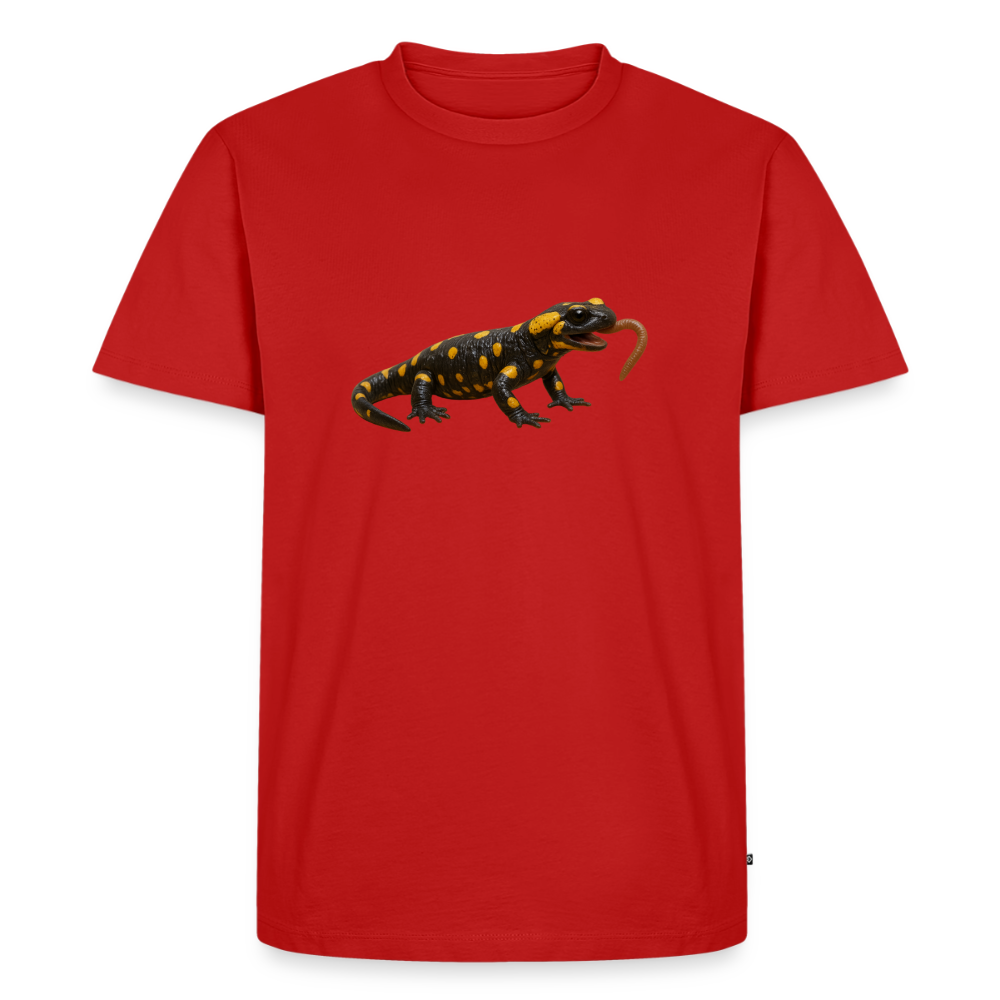 Premium T-Shirt "Feuersalamander" - Rot