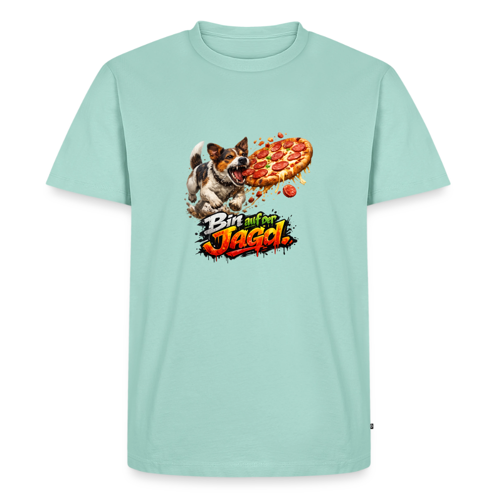 Premium T-Shirt "Auf Jagd" - Mint 