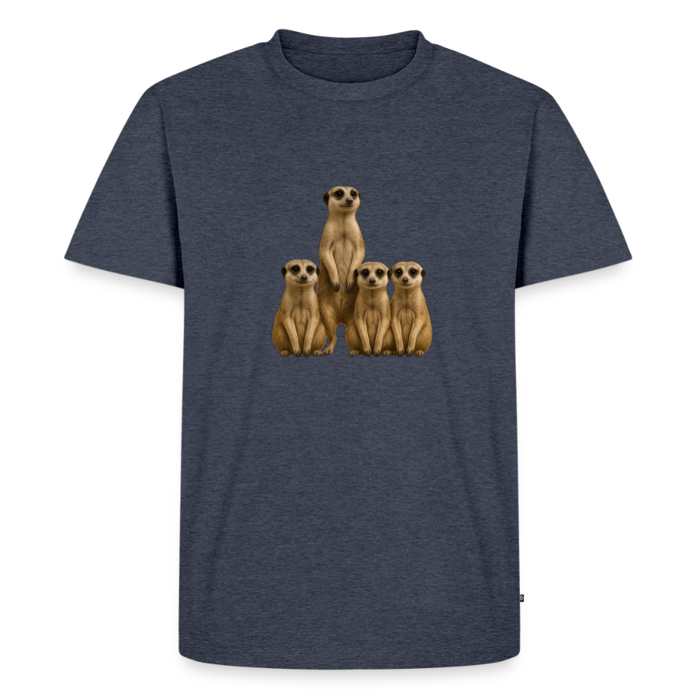 Premium T-Shirt "Erdmanns" - Jeansblau 