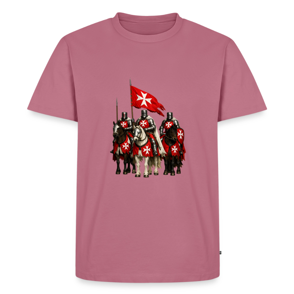 Premium T-Shirt "Malteser Ritter" - Mauve