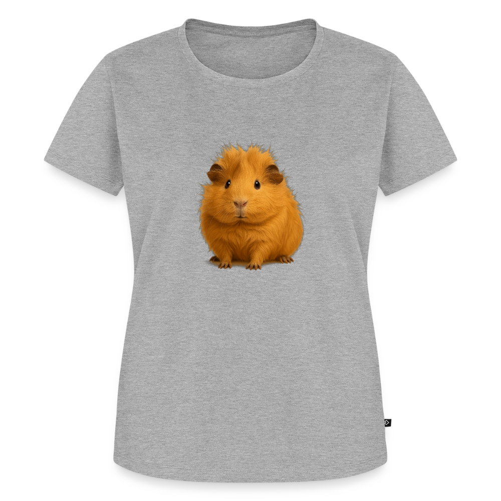 Premium T-Shirt "Meerschweinchen III" - Grau meliert