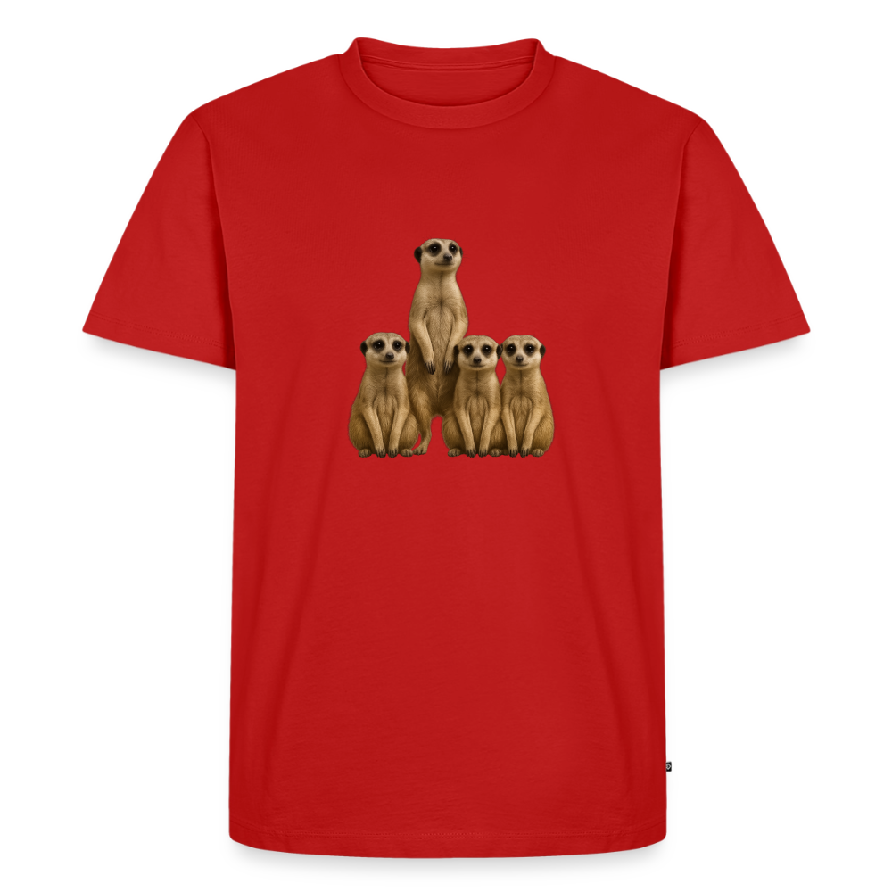 Premium T-Shirt "Erdmanns" - Rot