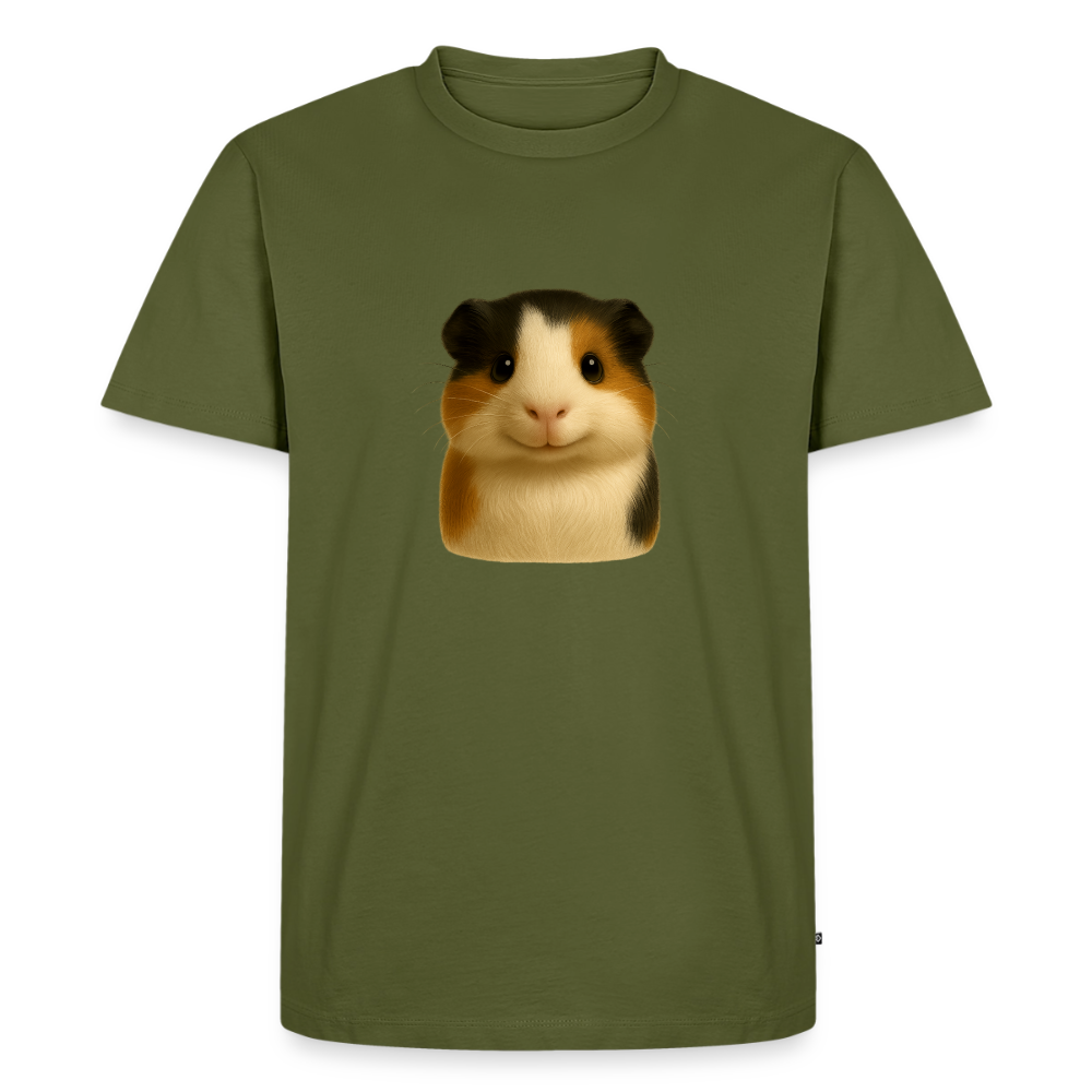 Premium T-Shirt "Meerschweinchen I" - Khaki