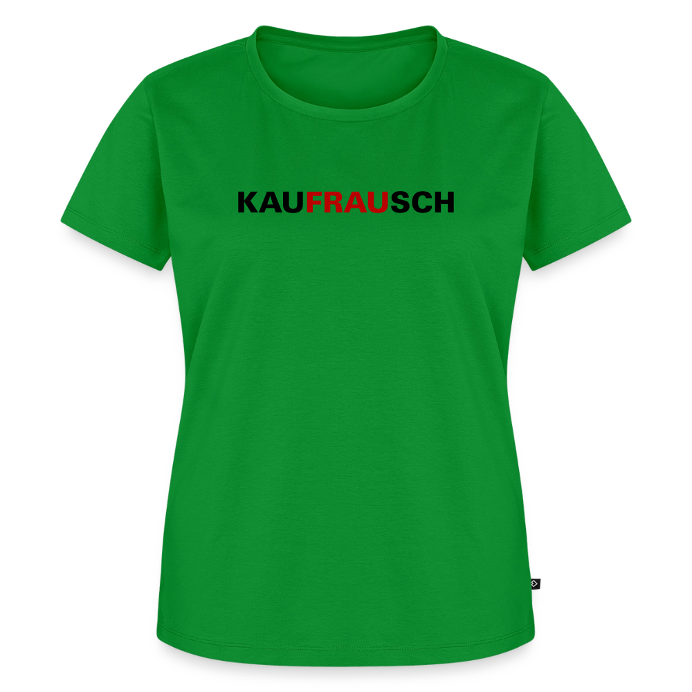 Premium T-Shirt "Kaufrausch" - Grün