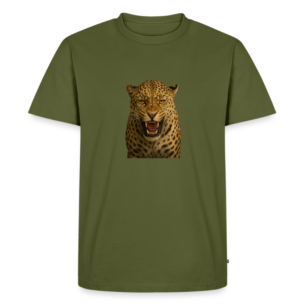 Premium T-Shirt "Jaguar" - Khaki