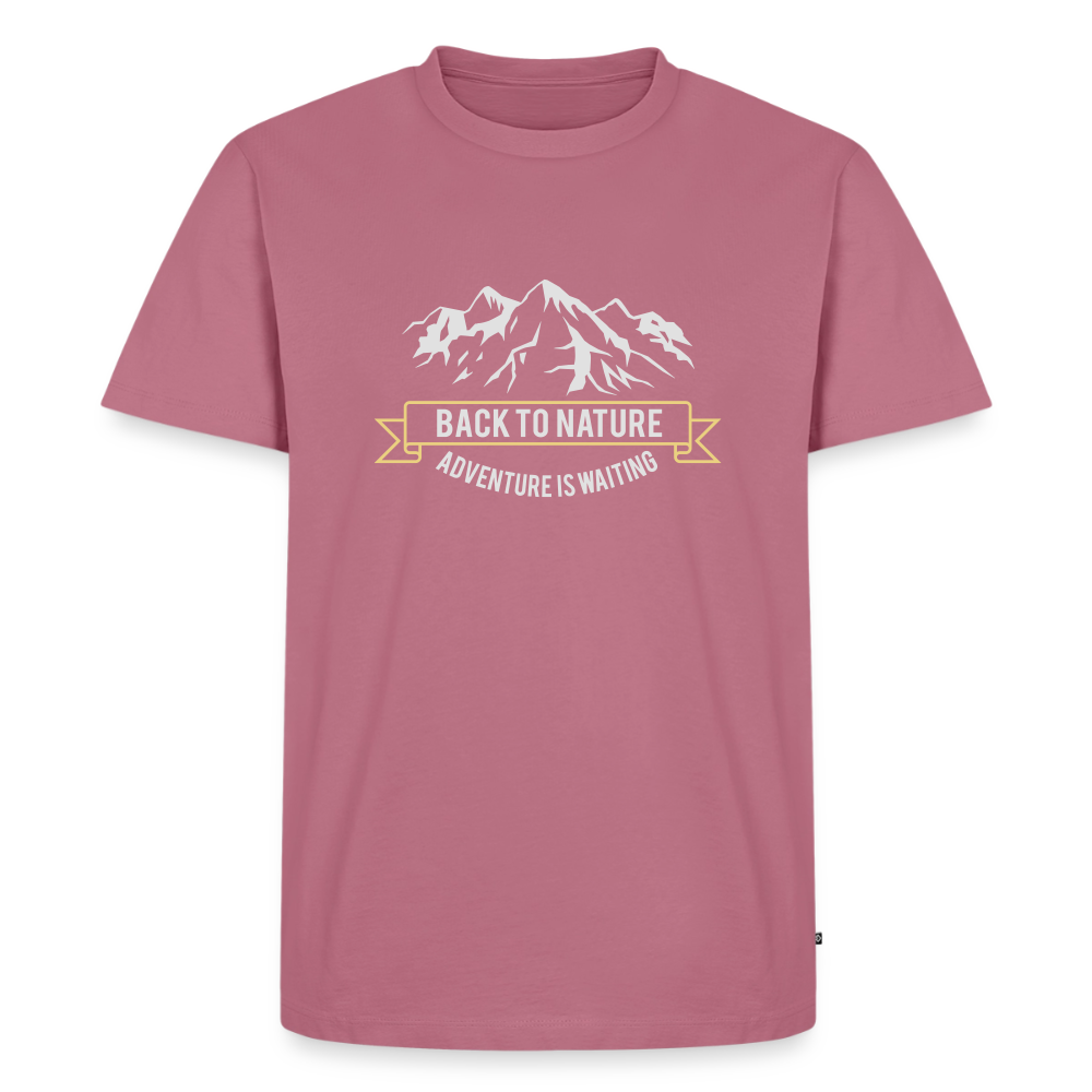 Männer Premium T-Shirt - Mauve