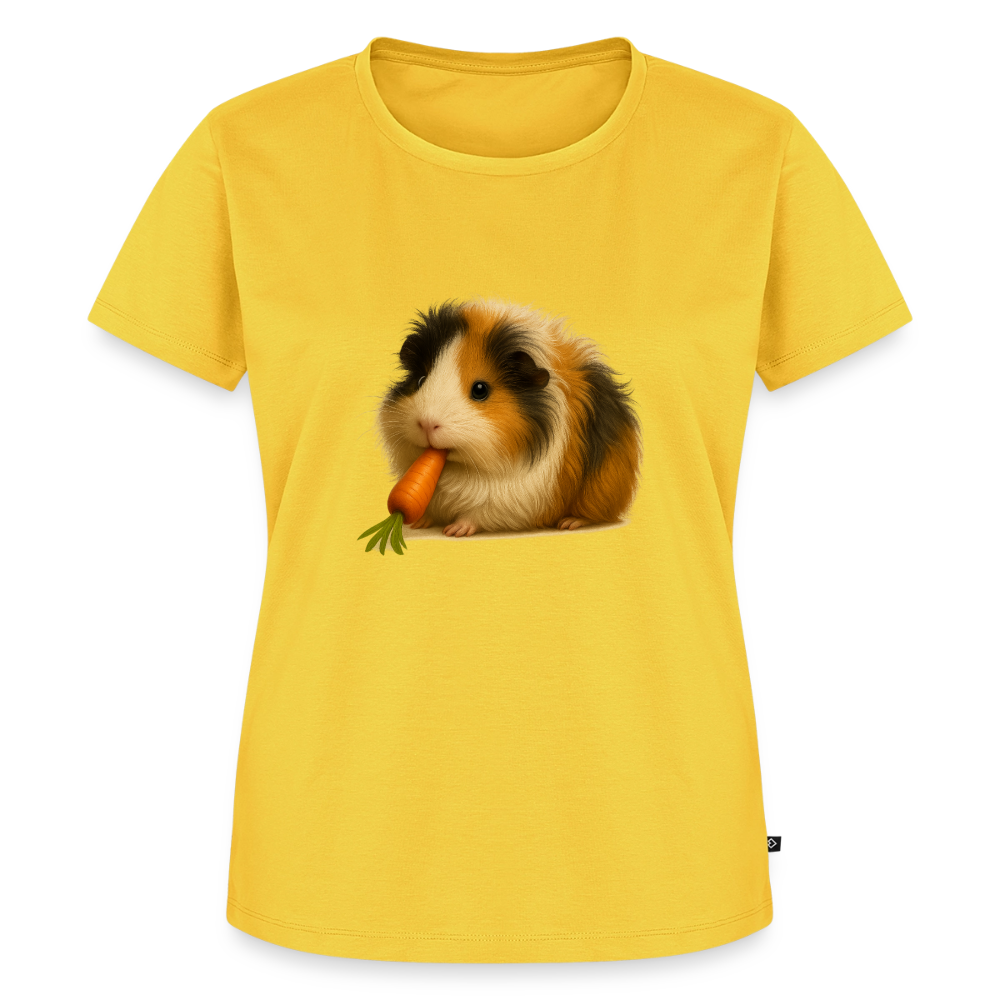 Premium T-Shirt "Meerscheinchen II" - Sonnengelb