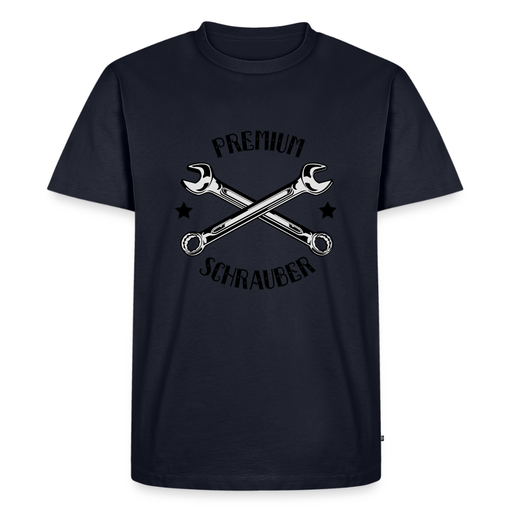 Premium T-Shirt "Schrauber" - Navy