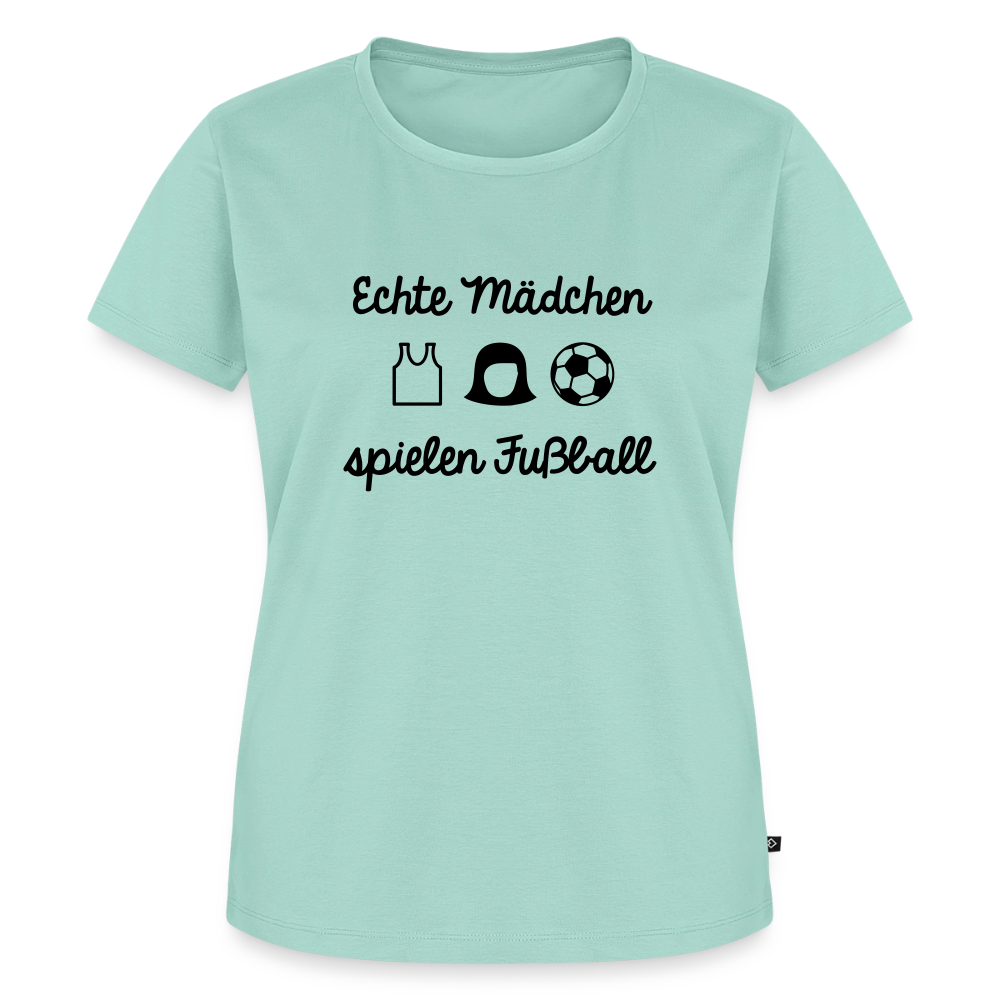 Premium T-Shirt "Echte Frauen" - Mint 