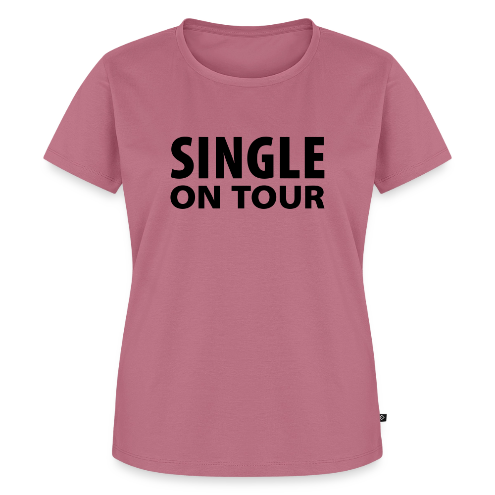 Premium T-Shirt "Single on Tour" - Mauve