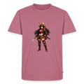 Premium T-Shirt "Samuraj Girl" - Mauve
