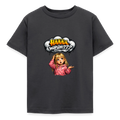 Kinder T-Shirt "Hääää warum" - Dunkelgrau