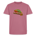 Premium T-Shirt "Cameleon auf Ast" - Mauve