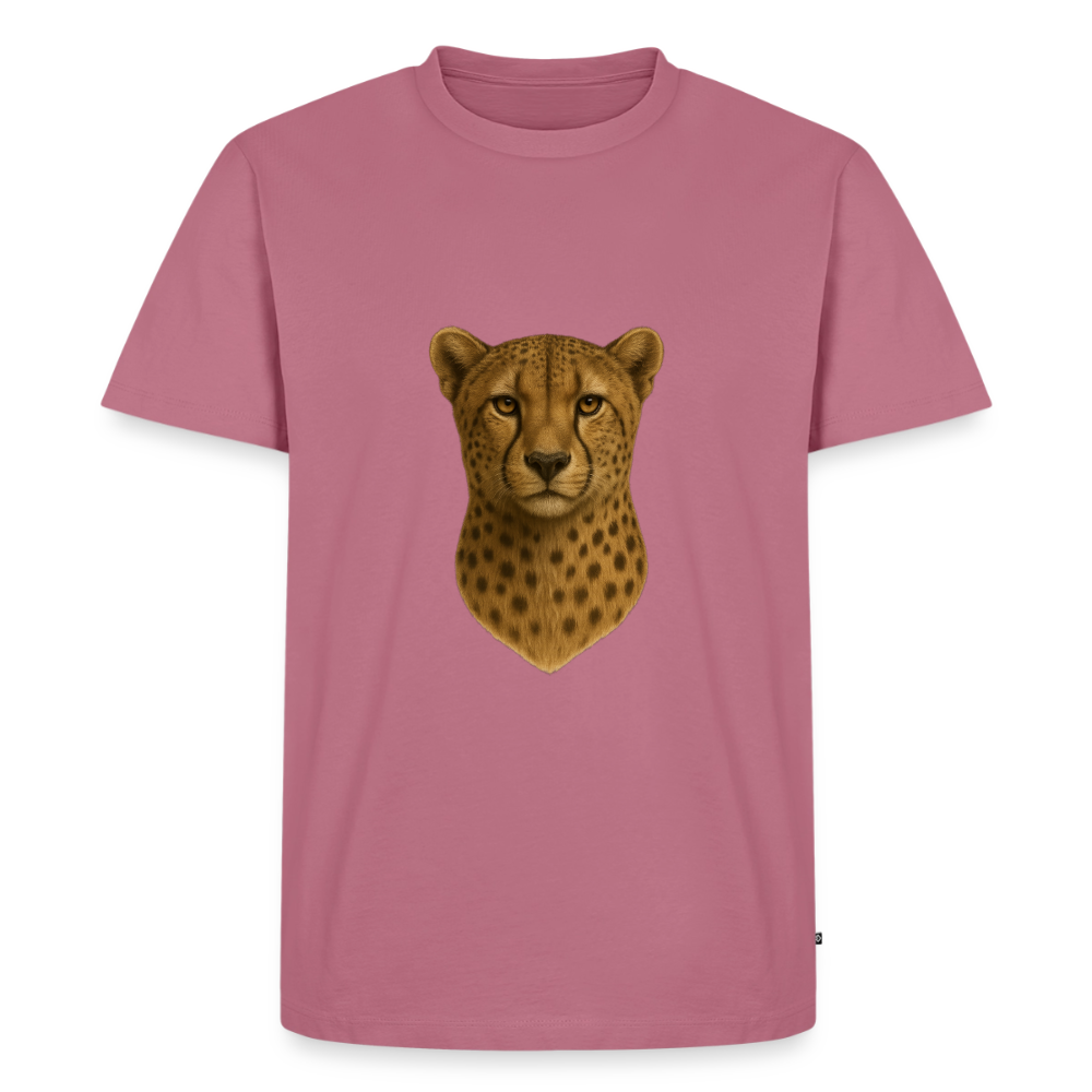 Premium T-Shirt "Gepard" - Mauve